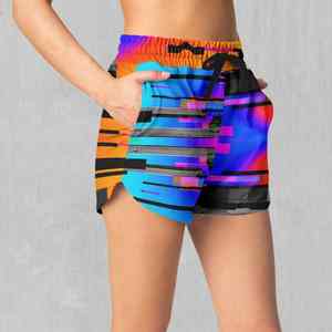 Tecnología de Tela Smooth Glide, Protección Contra Rozaduras, Construcción Ligera y Transpirable, Sublimación, Pantalones Cortos Deportivos para Mujer - Product Image 3