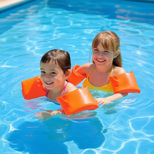 Manchons néon 6-12A 25x17CM pour flotteurs, radeaux et oreillers - 59642 - Product Image 2