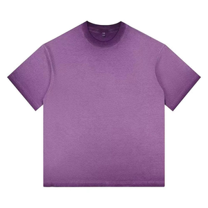 T-shirts imprimés, tee-shirts classiques, haute qualité, 100% coton, effet délavé, personnalisables pour hommes, prix de gros avantageux avec design. - Product Image 3