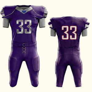 Tenue de football américain personnalisée de qualité supérieure, vêtements de sport très demandés, nouveau design américain, taille adulte, respirant, grande taille - Product Image 4