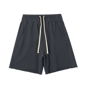 Shorts pour hommes et femmes en gros, logo personnalisé, fabricant OEM, shorts de sport en coton français de qualité supérieure, fournisseur de vêtements - Product Image 3