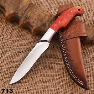 Custom handmade stainless steel drop point <b>knife</b> Color Camel <b>Bone</b> <b>handle</b> hunting <b>knife</b> Fixed blade stainless steel <b>knife</b> - Product Image 4