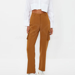 Pantalones Cargo Versátiles para Mujer, Tejido Transpirable, Ideales para Uso Diario y Estilos de Vida Activos - Product Image 3