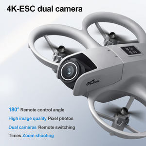 Mini drone RC pliable GT3 avec caméra 4K, quadricoptère, maintien d'altitude, évitement d'obstacles, jouet de vol FPV en plastique pour enfants - Product Image 3