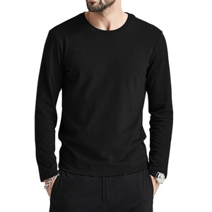 <b>Men</b> Full Sleeve T <b>Shirts</b> High Quality for <b>Men</b> Custom Logo Print <b>Shirt</b> Long Sleeve 100% cotton T-<b>shirt</b> for <b>men</b> loose fit printed - Product Image 5