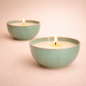 Lagoon Grande Ceramic Candle Vessel Wide Deep Bowl Thick Durable Heat Resistant Smooth Glaze Single Wick Luxury Home Decor - Product Image 4