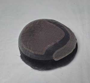 Cabello Indio Virgen 100% Humano, Ondulado Profundo, Ondulado al Agua, Prótesis Capilar, Sistema de Parches Capilares, Taz Bangladesh - Product Image 3