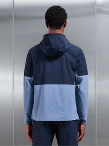 Chándal Deportivo Informal de Dos Piezas con Capucha, Personalizado con Bloques de Color, Ecológico, Ligero, Transpirable y de Corte Holgado para Hombre - Product Image 6