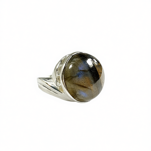 Designer <b>Labradorite</b> Fashion <b>Ring</b> 9.7 Grams - Product Image 2