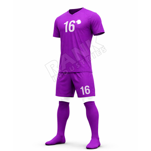 High Quality Top Selling Soccer Uniform Light Weight Made In Polyester Soccer Uniform For Adult - Product Image 5