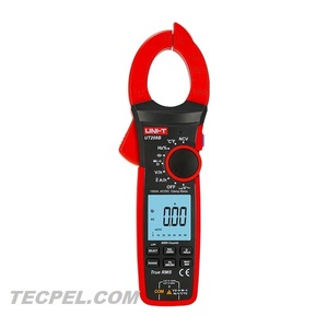TECPEL UT208B แคลมป์มิเตอร์ดิจิตอลแบบคาปาซิทีฟ วัดกระแสไฟฟ้า AC 1000A DC 1000A พร้อมฟังก์ชัน DMM - Product Image 1