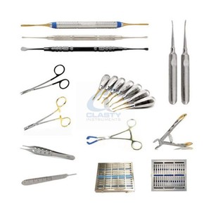 Kit de Cepillado Dental Suave, Juego de Instrumentos Quirúrgicos para Implantes Dentales de Acero Inoxidable con Recubrimiento de Titanio, Herramientas Reutilizables para Cirugía Oral, CE IS - Product Image 5
