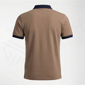 เสื้อโปโลผู้ชายไซส์ใหญ่ พรีเมียม ผ้าฝ้ายลำลอง ระบายอากาศ แห้งเร็ว ทรงเข้ารูป แขนสั้น ซิปครึ่งตัว สีตามสั่ง - Product Image 2