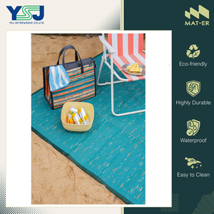 Tapis d'extérieur de qualité supérieure, faciles à nettoyer et imperméables, 100% polypropylène PP, tapis pliable pour pique-nique et plage - Product Image 2