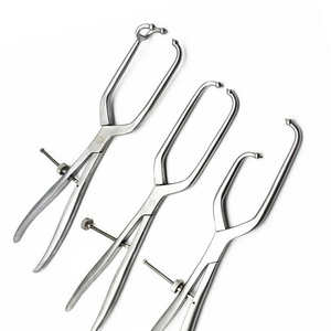 คีมจับกระดูกปลายแหลมคุณภาพสูงสำหรับศัลยกรรมกระดูกและข้อ พร้อมคีมจับกระดูกแบบลูกบอลสำหรับกระดูกเชิงกราน ผลิตจากเหล็กกล้าไร้สนิมเยอรมัน ได้รับมาตรฐาน CE - Product Image 2