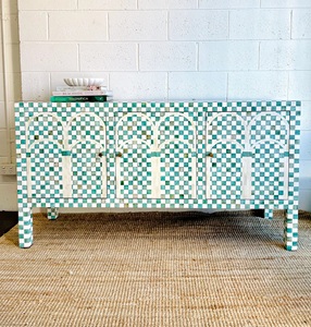 Artisan Bone Inlay <b>Chest</b> of <b>Drawers</b> Custom Luxury Wooden Bedroom Furniture Exporter - Product Image 1