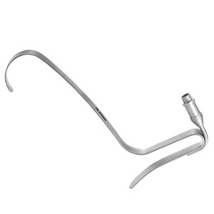 High-Quality Stainless Steel Surgical <b>Instrument</b> with 13mm Wide Blade Freeman Flap Retractor Fiber <b>Optic</b> 203mm - Product Image 3