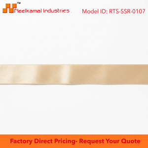 12mm <b>Champagne</b> Pale Gold Single Face Satin Ribbon Factory Direct 10 Rolls x 8 Meter for Wine Gifts Bridal Gift <b>Boxes</b> Wholesale - Product Image 6