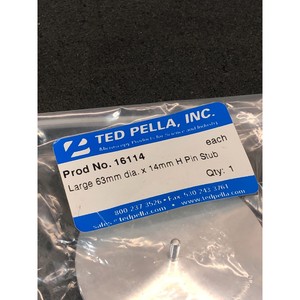 TED PELLA 16114 ขนาดใหญ่ เส้นผ่านศูนย์กลาง 63 มม. X 14MM H PIN STUB - อุปกรณ์และชิ้นส่วนเซมิคอนดักเตอร์ระดับโลกที่เชื่อถือได้ - Product Image 3