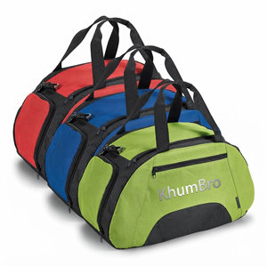 Bolsa de Lona Clásica KhumBro en Verde Oliva, Moderna y Premium, para Gimnasio, Deportes al Aire Libre, Viajes de Fin de Semana, con Correa Ajustable y Duradera - Product Image 1