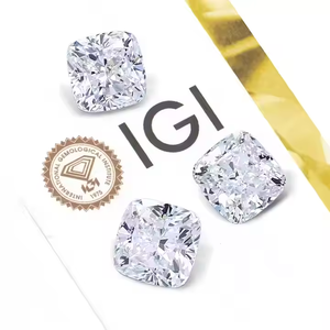 Diamant de laboratoire cultivé CVD de qualité supérieure, certifié IGI, taille coussin, couleur E, clarté VVS2, diamant créé en laboratoire de qualité supérieure - Product Image 2