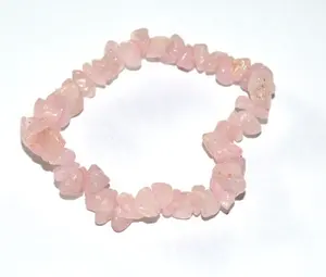 ซื้อสร้อยข้อมือโรสควอตซ์แบบชิปส์ในราคาที่ดีที่สุด - Product Image 1