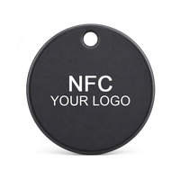 Étiquettes NFC personnalisées avec logo imprimé, en PVC, vente en gros