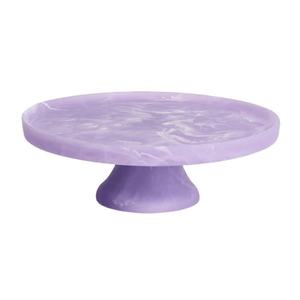 Support à gâteau rond en résine de style britannique moderne et luxueux, sur mesure, plateau de haute qualité, compatible lave-vaisselle, outils, artisanat Kiswah - Product Image 1