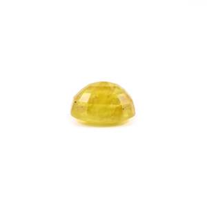 <b>7</b> Carat Premium Yellow Sapphire Loose Gemstone Oval Faceted Cut for Fine Jewelry - Product Image 3