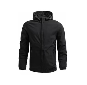 New <b>Men's</b> Loose Ripped Hole <b>Denim</b> Varsity <b>Jacket</b> Turn-down Collar Zipper Pocket Casual Breathable Plain Dyed Young <b>Men</b> Autumn - Product Image 4