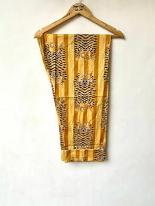 Ensemble de pyjama coordonné pour femmes Naaz Textile, imprimé à rayures de tigre, vêtements de détente et de sommeil décontractés d'été, chemises de nuit en coton doux et respirant - Product Image 5