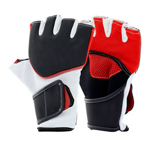 Guantes de Sparring MMA de Alta Calidad Fabricados en Fábrica, Guantes de Piel para Entrenamiento de Muay Thai, Boxeo y Artes Marciales con Absorción de Humedad - Product Image 1