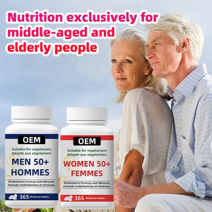 Vente en gros Capsules de multivitamines pour seniors Fourniture d'usine de suppléments nutritionnels quotidiens OEM ODM avec marque privée - Product Image 5