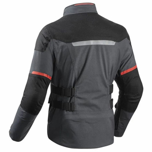 Motorbike Cardura Riders Racing Safety Waterproof <b>Jacket</b> <b>Canvas</b> Winter Front Zipper Eco-Friendly Lightweight Black - Product Image 2