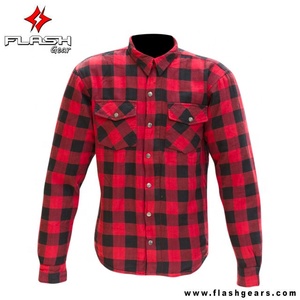 Custom Made <b>Men's</b> Biker Motorcycle Flannel <b>Lumberjack</b> <b>Shirt</b> Made With CE Armors <b>Men's</b> Flannel Plaid <b>Shirts</b> Long Protective <b>Shirt</b> - Product Image 3