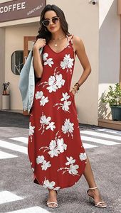 Robes d'été pour femmes 2026 – Robe longue bohème à col halter – Robes de plage – Tenues de voyage - Product Image 4