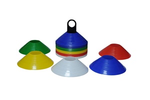 Multi Color PET/PP/PVC/PE Sports Playing Agility Soccer Cone <b>Disc</b> Sets with Custom Packaging for Training & Practice - Product Image 5