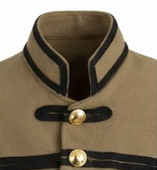 Men <b>Gothic</b> Steampunk Parade Stand Collar Button Front Uniform Style Cosplay shell <b>Jackets</b> - Product Image 6