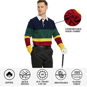 Camisetas Polo de Manga Larga para Hombre de Alta Calidad, las Más Vendidas, Hechas en Fábrica, al Mejor Precio - Product Image 5