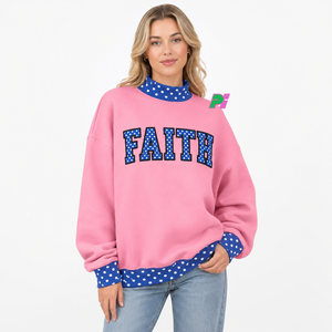 Sweat-shirt surdimensionné à col montant personnalisé de haute qualité avec bordures côtelées et lettrage, 100 % coton, streetwear, écologique - Product Image 2