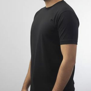 T-shirts personnalisés 100% coton pour hommes, coupe ample, impression numérique, logo personnalisé, fabricant OEM ODM, streetwear pour hommes - Product Image 3