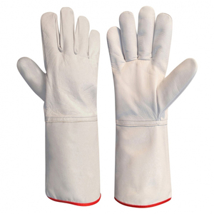 Gants de soudeur de haute qualité en cuir avec doublure en Kevlar, protection contre les éclaboussures de métal fondu, logo personnalisé, gants de soudage industriels - Product Image 6