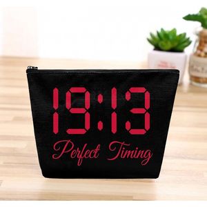 Bolsas de Cosméticos Rojas y Negras de la Hermandad Griega, Regalo para Hermanas y Amigas - Product Image 3