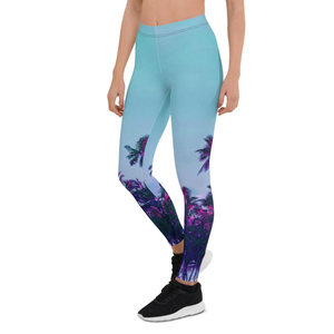 Leggings de sport actifs pour femmes, taille haute, sans couture, respirants, antibactériens, écologiques, design par sublimation, yoga, gym, 240g - Product Image 6