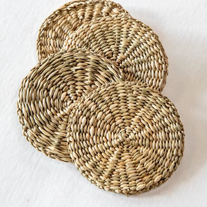Premium Design Rattan Coaster Jute Coaster Rope Coaster Place Mats Woven Rattan Coaster Mats At very best factory Price - Product Image 1
