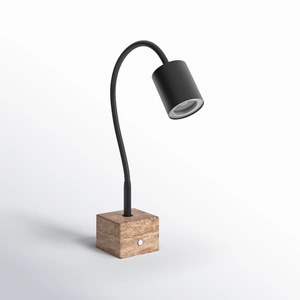 Lámpara de Mesa Moderna de Lujo en Latón Sólido con Pantalla de Lino Premium para Iluminación de Dormitorio y Sala de Estar - Product Image 5