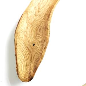 ถาดไม้ทำมือพร้อมหูจับ จานไม้โอ๊คแบบพิเศษ ถาดเสิร์ฟ ชามผลไม้ ชามสลัด จานขนม ถาดสไตล์เรียบง่าย - Product Image 2