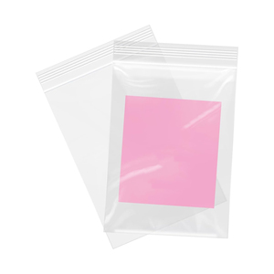 ถุงซิปล็อคแบบใสพิมพ์ลายตามสั่งสำหรับบรรจุภัณฑ์เสื้อผ้า - Product Image 1