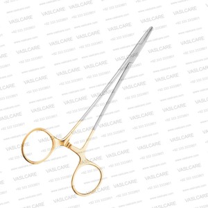Porte-aiguille Crile-Wood Onyx 6″ (15 cm) à mâchoires 4000, pour gaucher, en carbure de tungstène, pour sutures 4-0, instrument de chirurgie générale par Vaslcare - Product Image 6