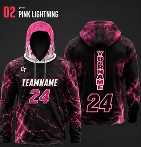 Custom Team <b>Name</b> & Number Hoodie | Personalized Sports Hoodie | Sublimation Hoodie | Custom Esports Hoodie | OEM Private <b>Label</b> - Product Image 6
